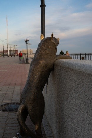 Памятник собаке Дружок г. Благовещенск