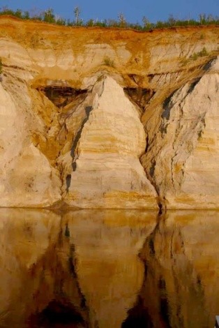 Природное явление «Горящие горы» Шимановский район