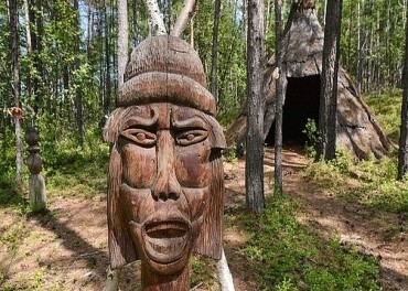 Эвенкийская деревня