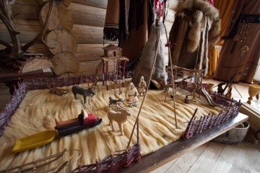 Эвенкийская деревня