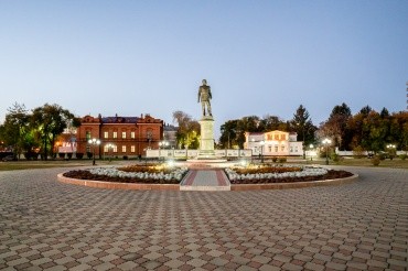 Памятник Н. Н. Муравьеву-Амурскому г. Благовещенск