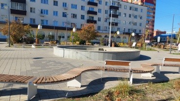 Сквер "Бабочка" г. Благовещенск