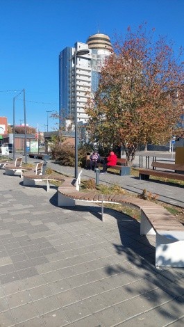 Сквер "Бабочка" г. Благовещенск