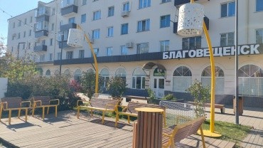 Сквер "Бабочка" г. Благовещенск