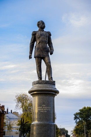 Памятник Н. Н. Муравьеву-Амурскому г. Благовещенск