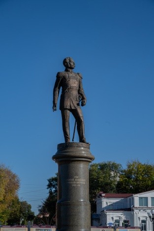 Памятник Н. Н. Муравьеву-Амурскому г. Благовещенск