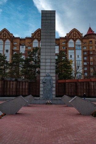 Площадь Победы г. Благовещенск